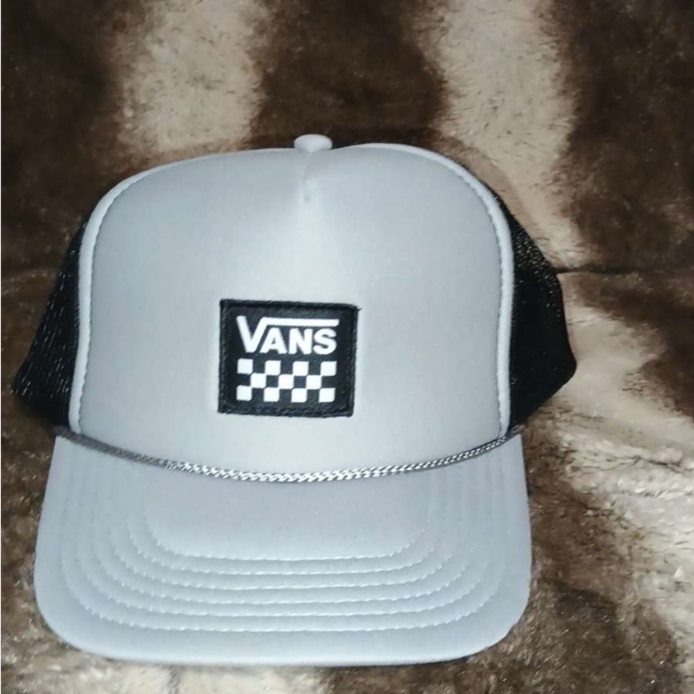 OTTO Vans Gray and Black Snapback Hat